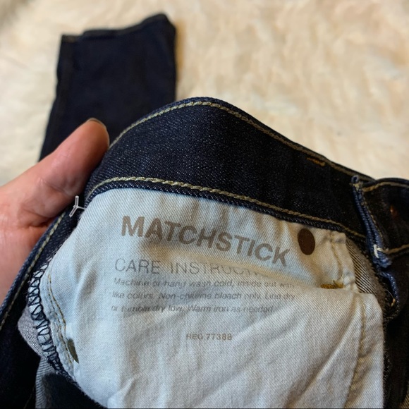 J. Crew MatchStick Dark Wash Jeans - Picture 4 of 6